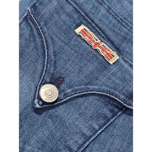 Hudson Womens Denim Jeans Skinny Double Button Mid Rise Blue Size 26 - Picture 9 of 9